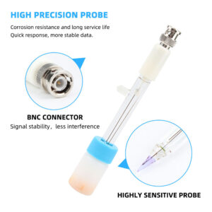 High precision probe with BNC connector and sensitive probe tip.
